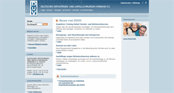 Desktop Screenshot of dov-online.de